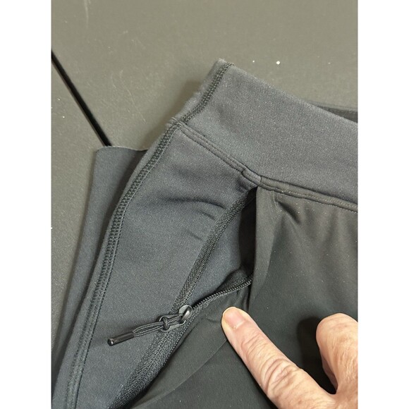 Smartwool Mens Black Merino Wool Blend Running Capris Sz M Training Layer - Picture 7 of 10